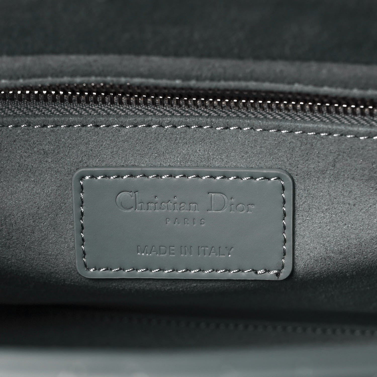 Christian Dior Ultra Matte Calfskin Cannage Medium Lady Dior Grey Stone 6 of 9