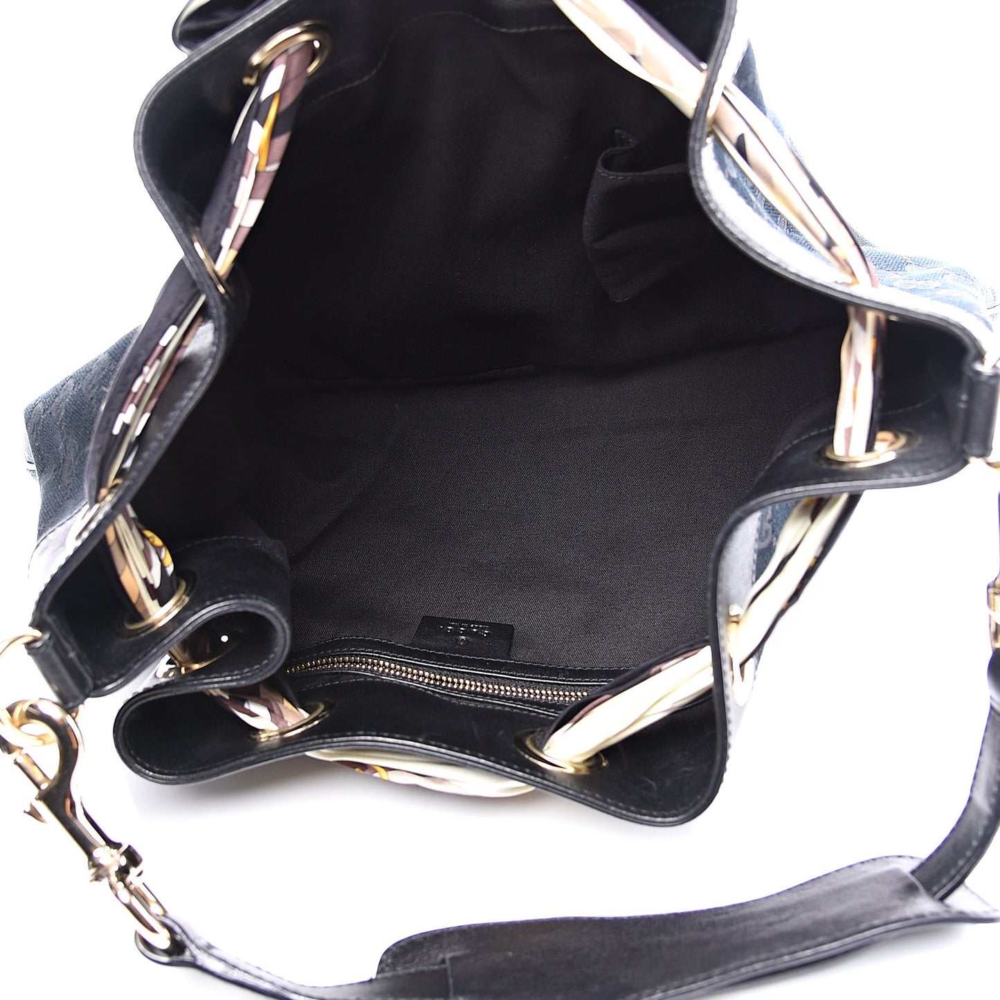 Monogram Positano Hobo Black