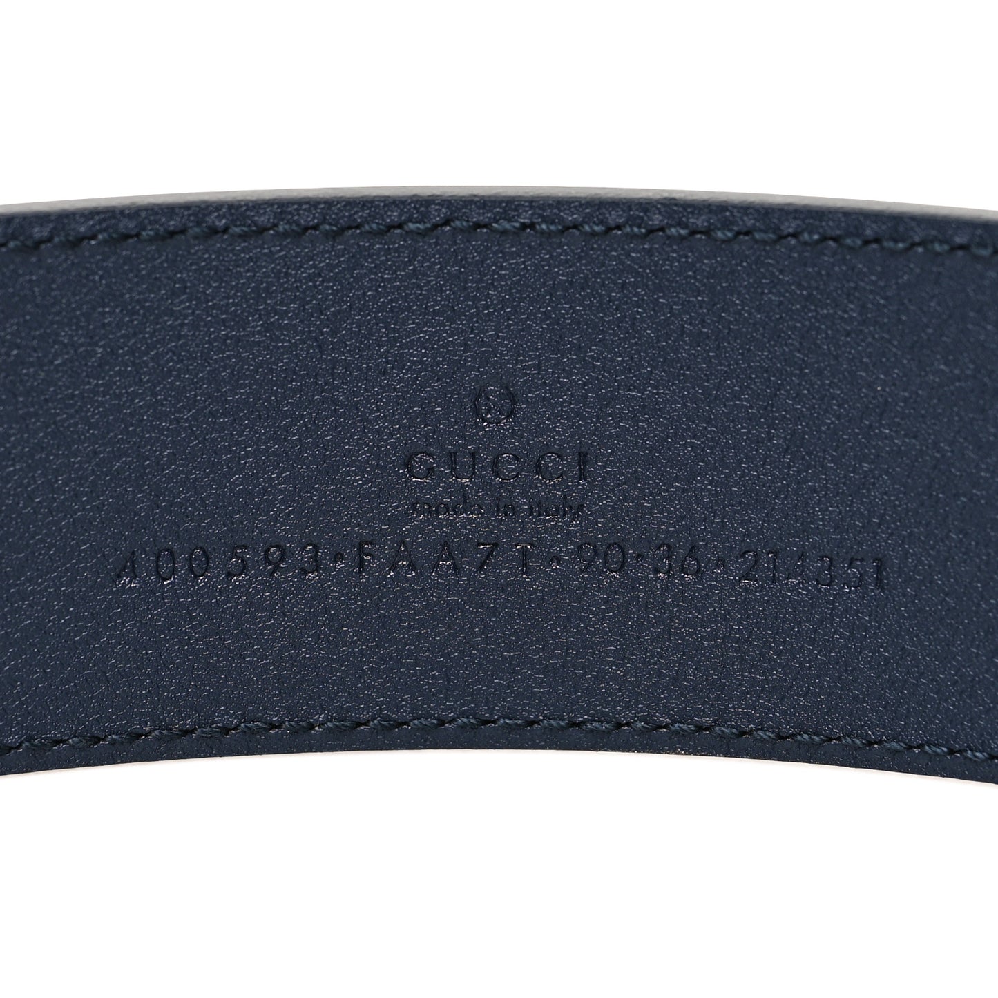 GG Supreme Monogram Water Flora Double G 40mm Belt 90 36 Beige Blue Multicolor