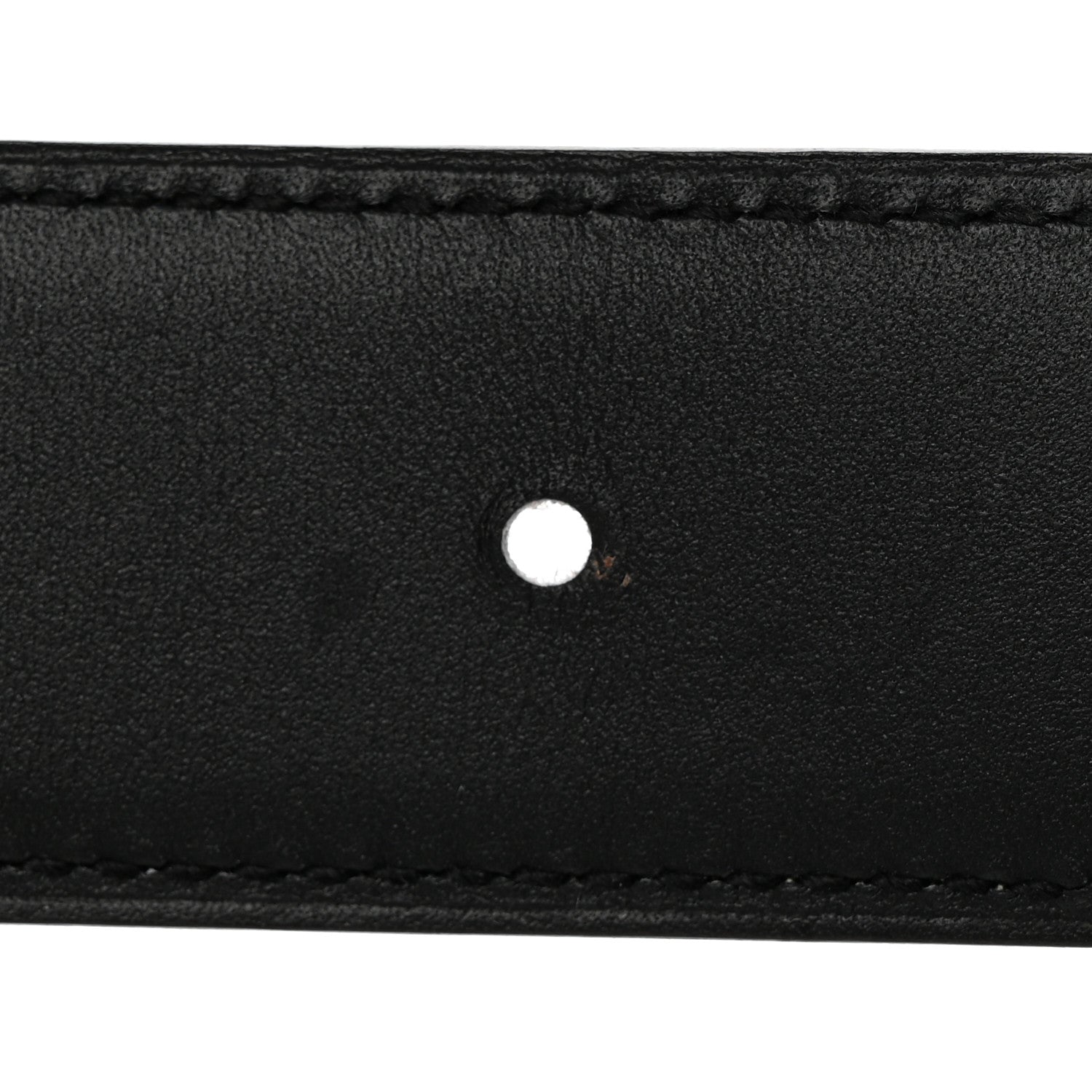 Hermes Barenia Chamonix 32mm H Belt 75 Fauve Black 7 of 10