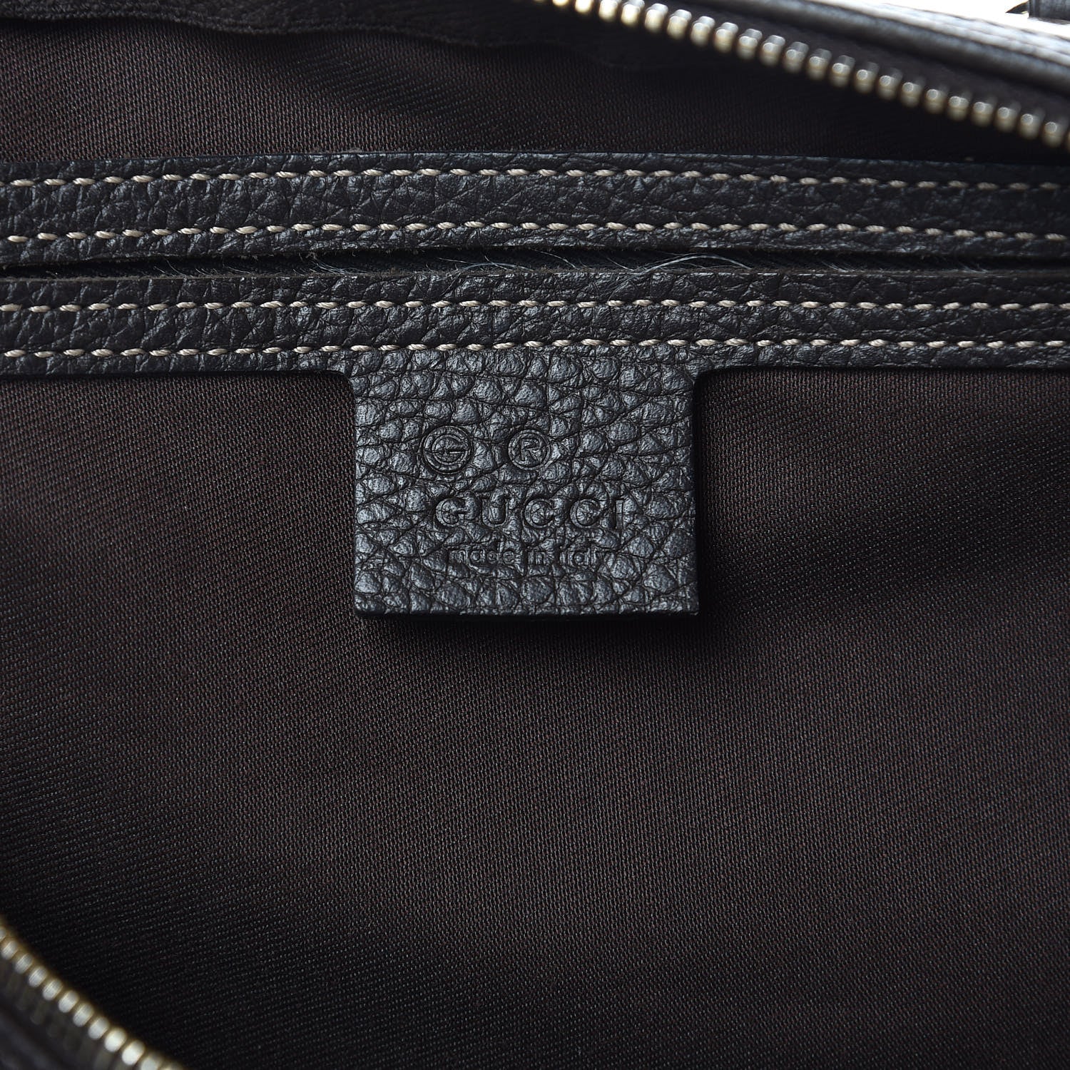 Gucci Crystal Monogram Medium Joy Boston Dark Brown 6 of 11