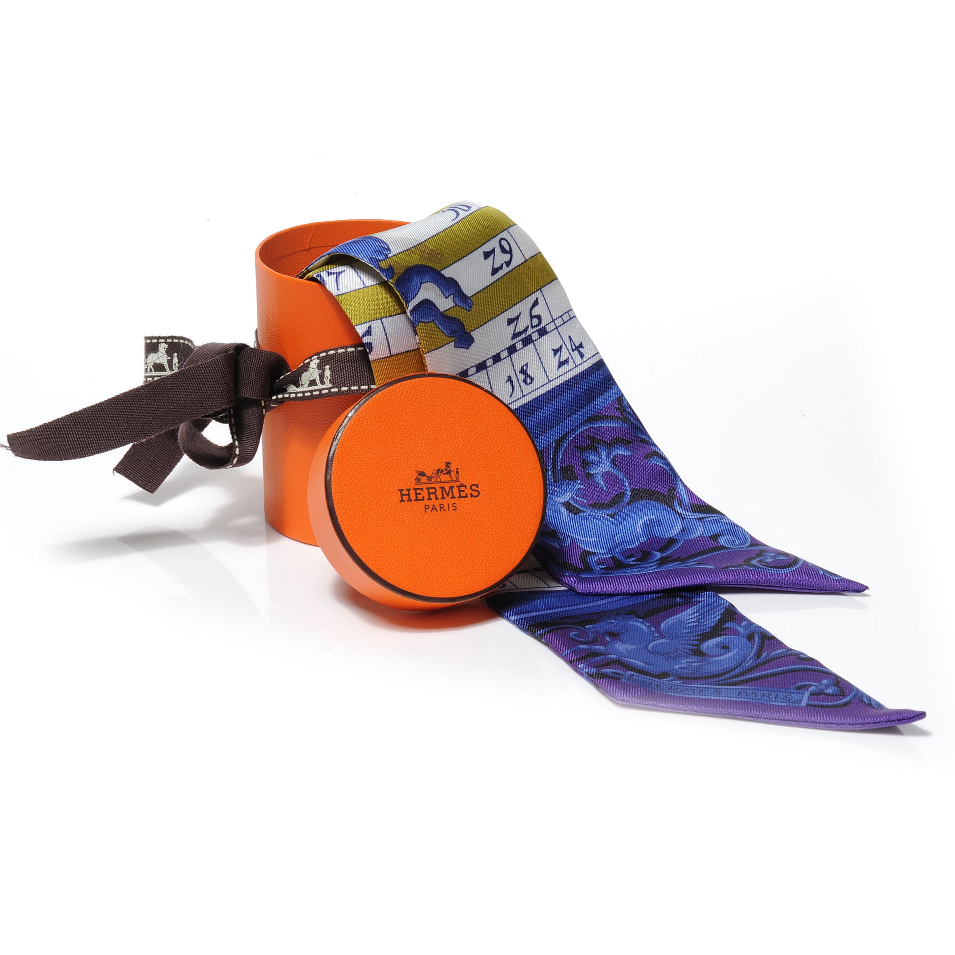 Hermes Silk Astrologie Twilly 5 of 6