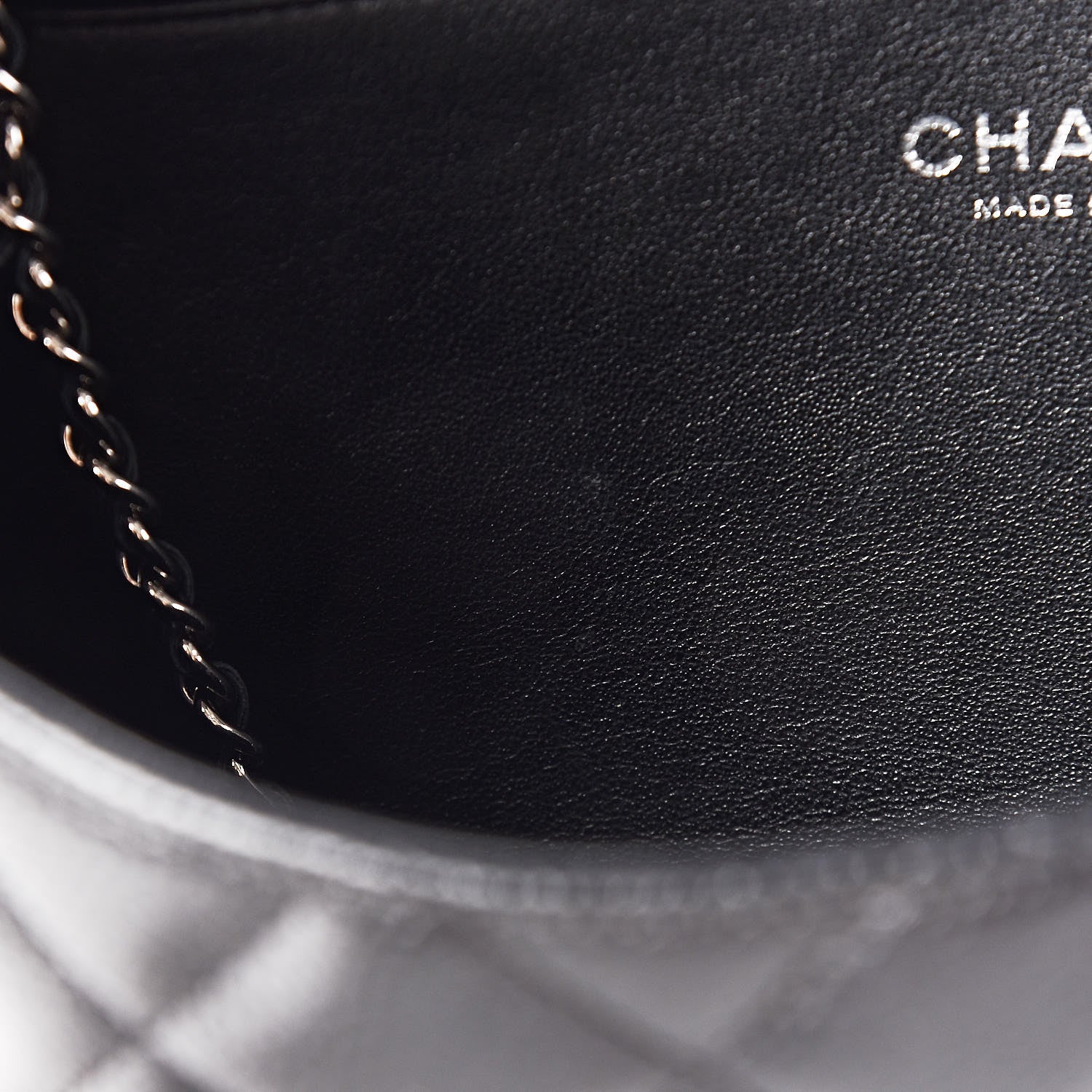 Chanel Caviar Quilted Clutch With Chain Flap Black 11 of 13