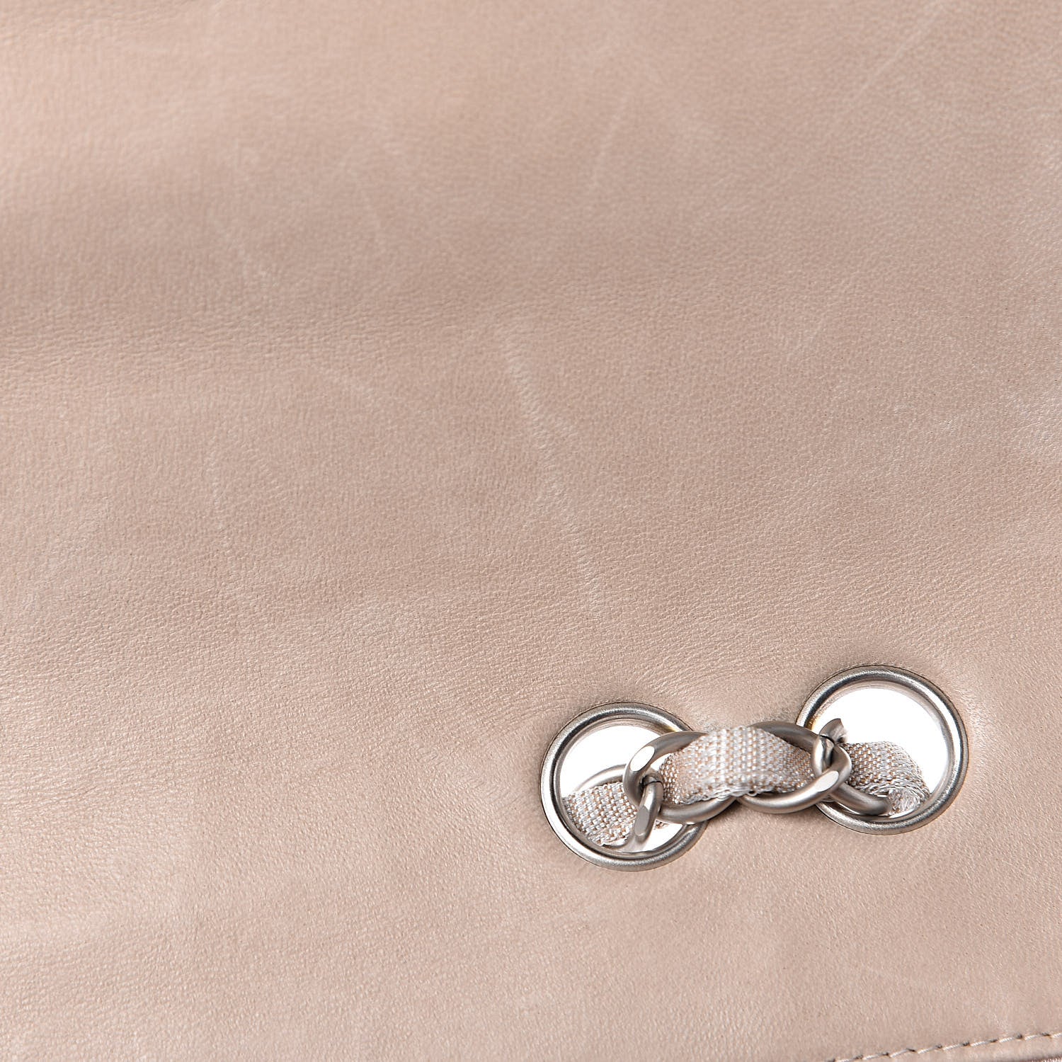 Chanel Nylon Medium Travel Flap Light Beige 8 of 11