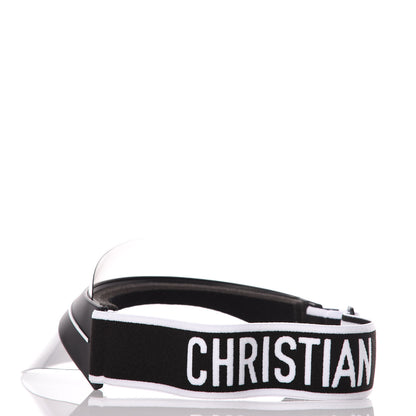 Christian Dior Mirrored DiorClub1 Sun Visor Silver 4 of 6