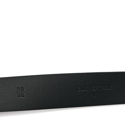 Chanel Calfskin Crystal CC Belt 90 36 Black 4 of 6