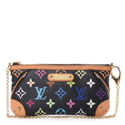 Louis Vuitton Monogram Multicolor Pochette Milla MM Black 1 of 9