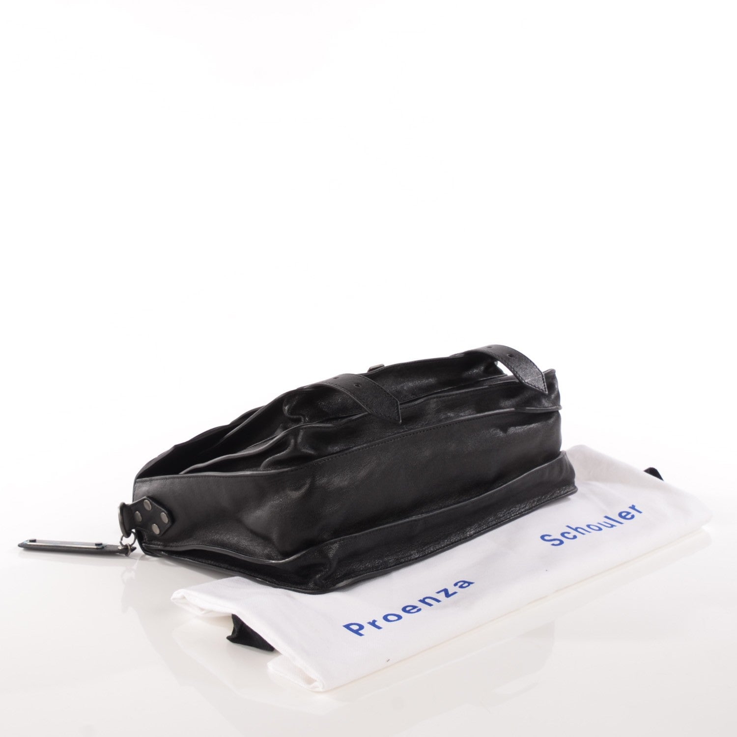 Proenza Schouler Lambskin Medium PS1 Satchel Black 4 of 11