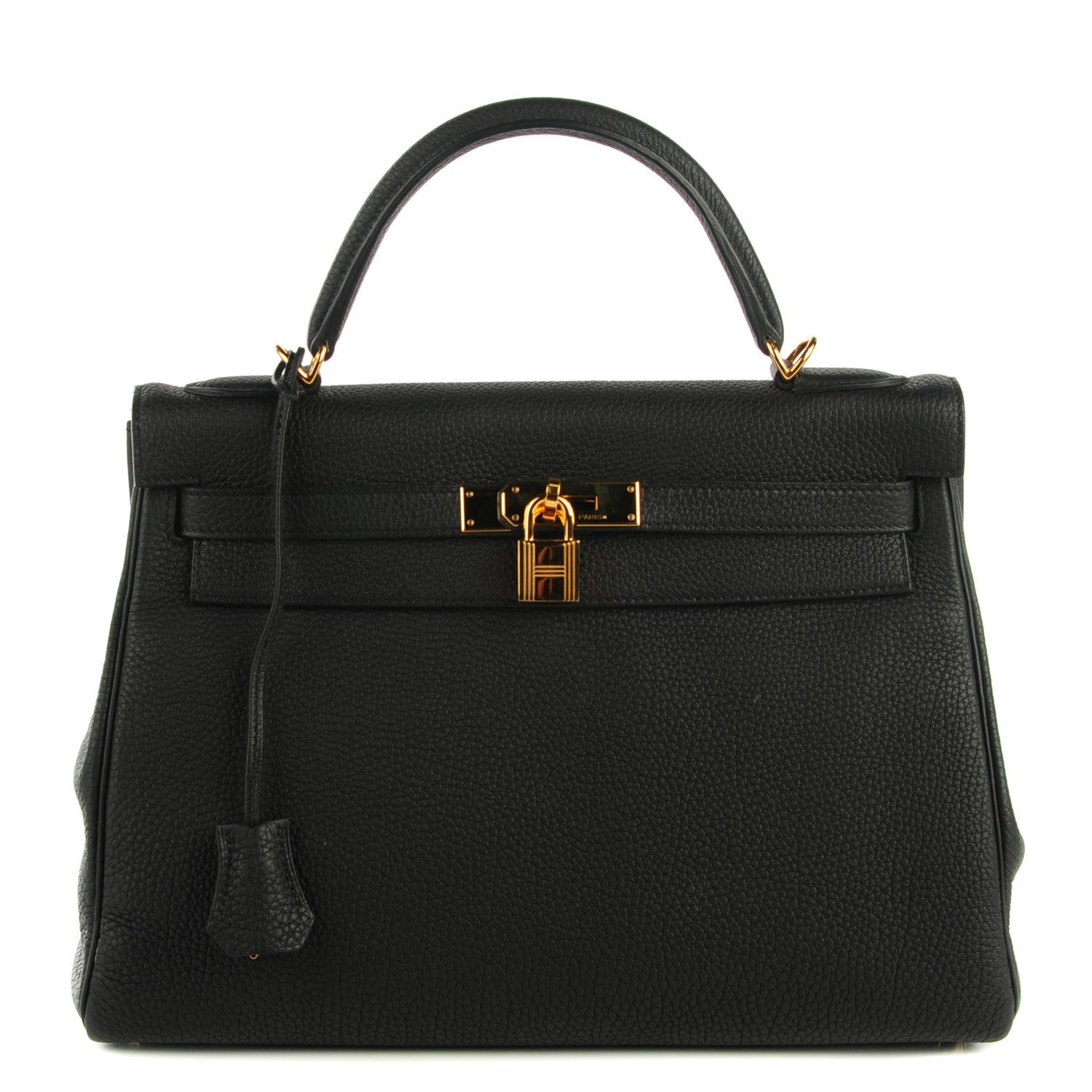 Hermes Togo Kelly Retourne 32 Black 1 of 19