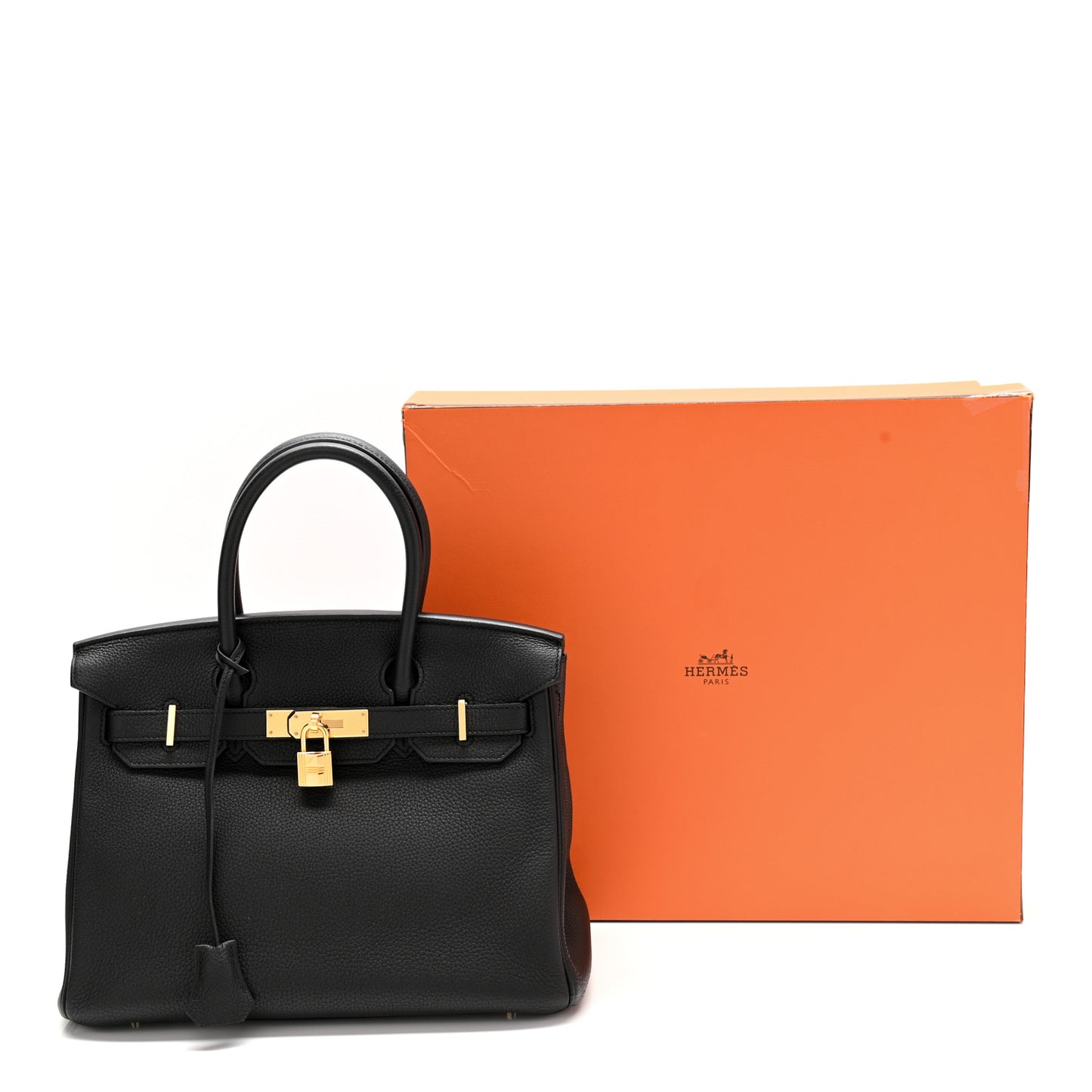 Togo Birkin 30 Black