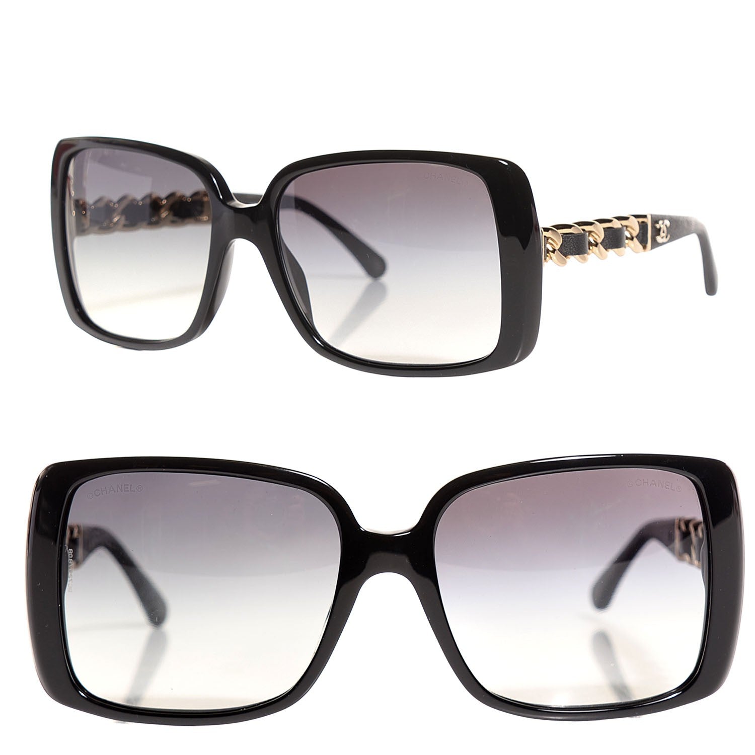 Chanel Chain Sunglasses 5208-Q Black 1 of 7