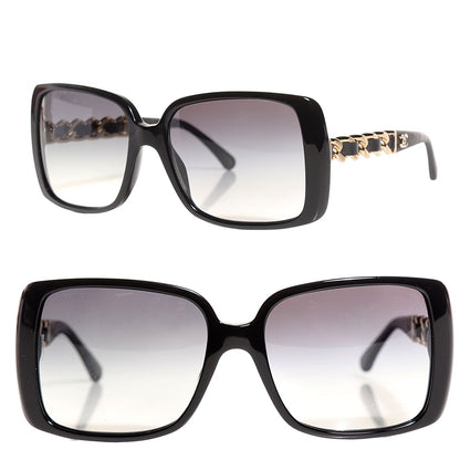 Chanel Chain Sunglasses 5208-Q Black 1 of 7