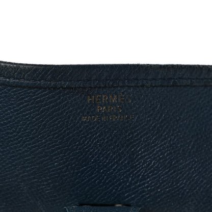 Hermes Courchevel Evelyne GM Bleu Marine 6 of 8