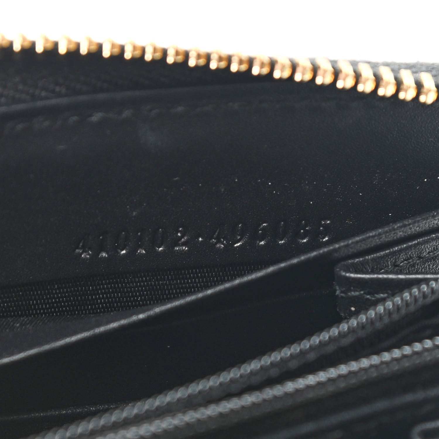 Gucci GG Supreme Monogram Bees Zip Around Wallet 7 of 8