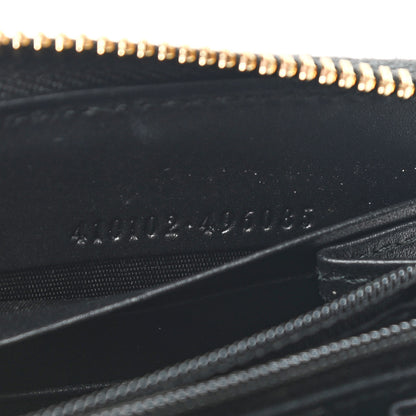 Gucci GG Supreme Monogram Bees Zip Around Wallet 7 of 8