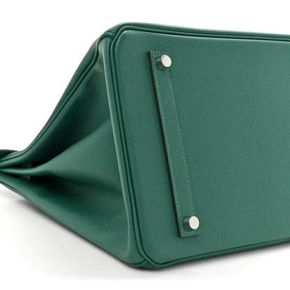 Hermes Epsom Birkin 35 Malachite 10 of 11