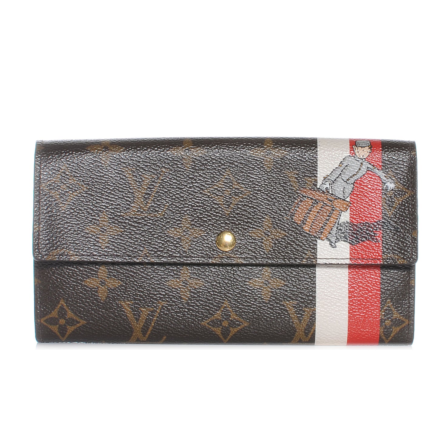 Monogram Groom Sarah Wallet