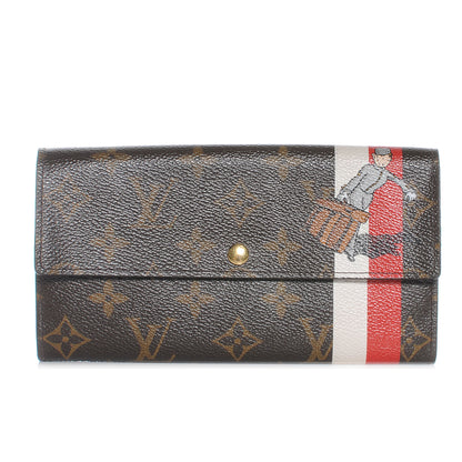Louis Vuitton Monogram Groom Sarah Wallet 1 of 8