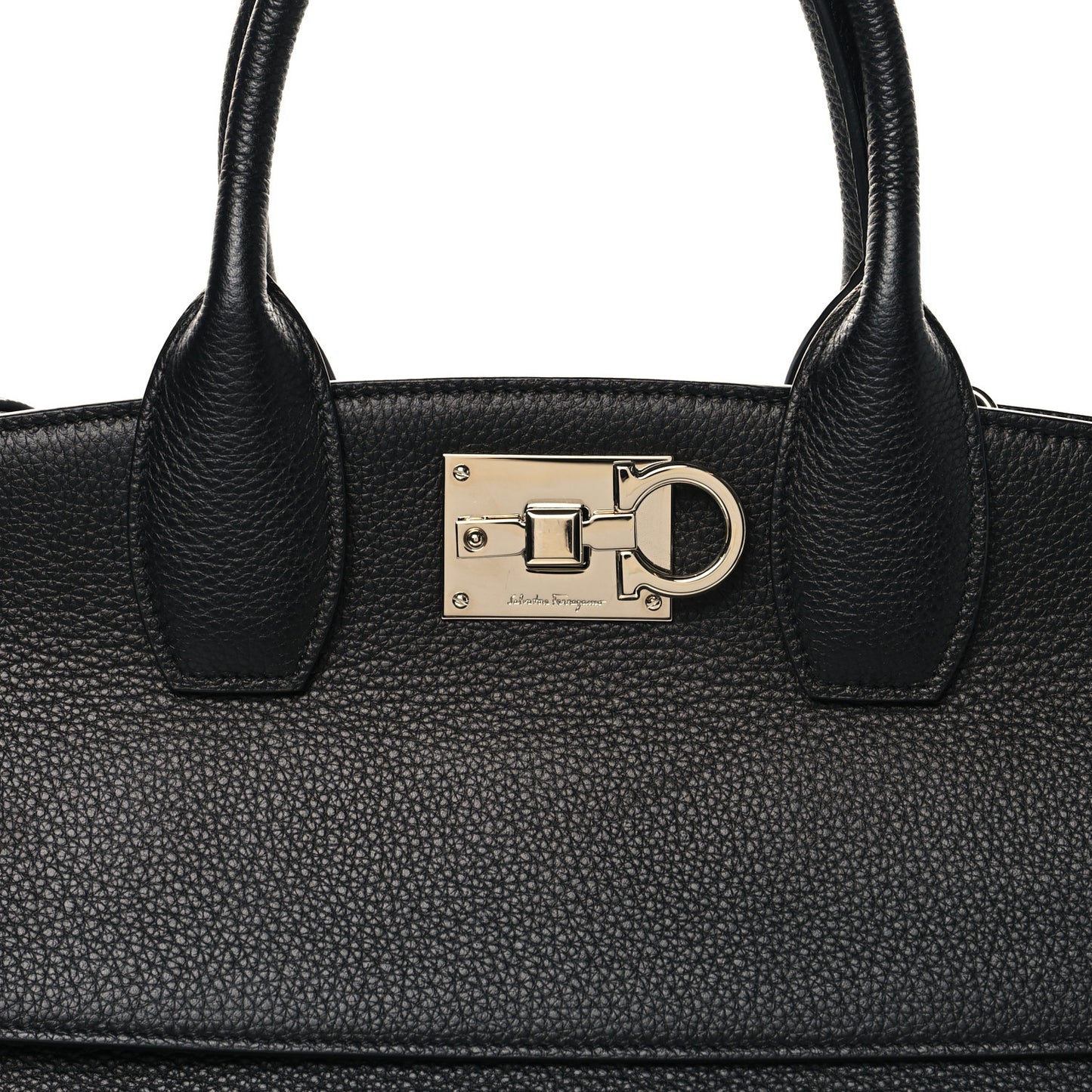 Calfskin Large Studio Bag Black