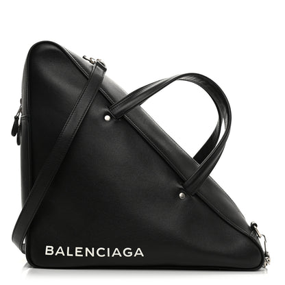 Balenciaga Calfskin M Triangle Duffle Black 1 of 13