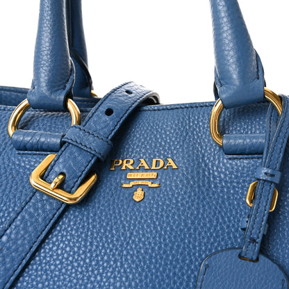 Prada Vitello Daino Tote Cobalto 7 of 9