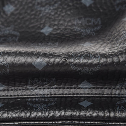 MCM Visetos Medium Stark Backpack Black 11 of 11