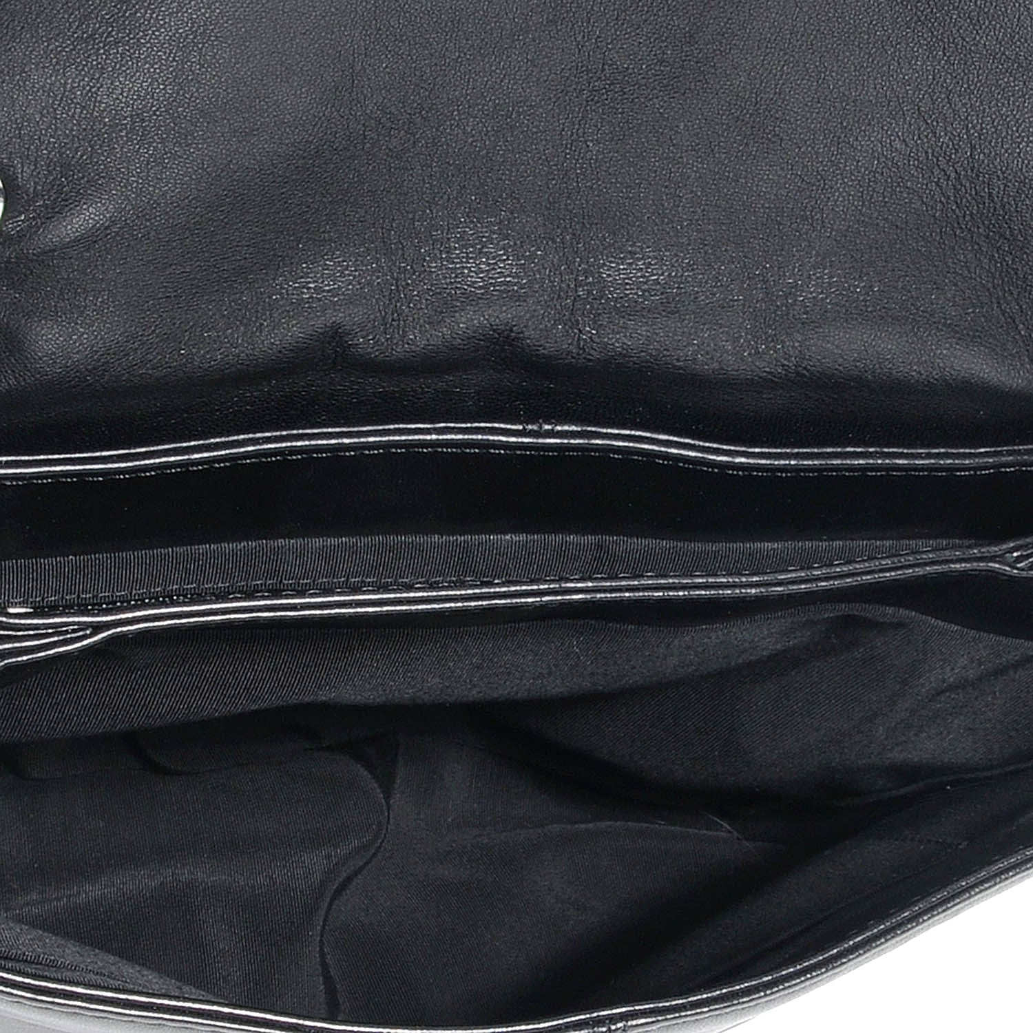 Chanel Lambskin Stitched Messenger Black 7 of 7