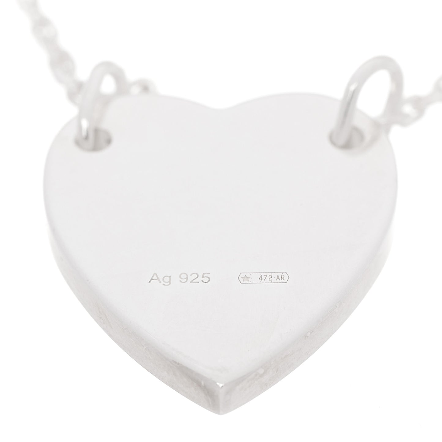 Sterling Silver Trademark Heart Bracelet