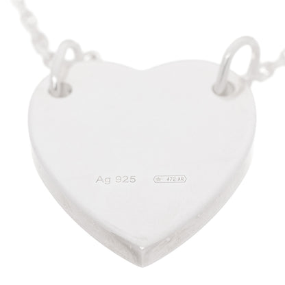 Gucci Sterling Silver Trademark Heart Bracelet 5 of 5