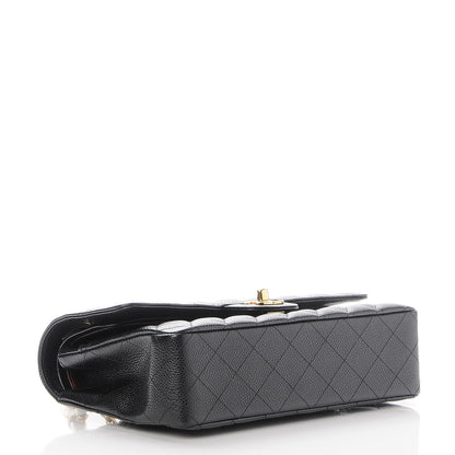 Chanel Caviar Quilted Medium Double Flap Black 5 of 10