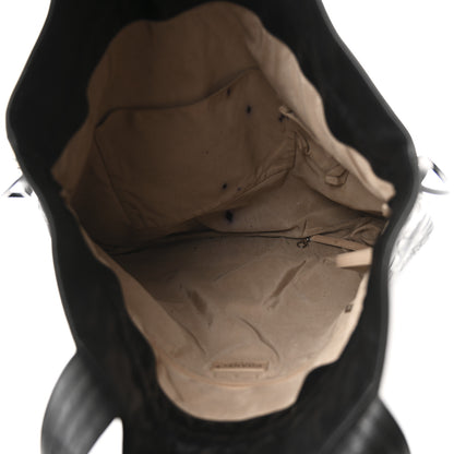 Chanel Calfskin Unlimited Drawstring Tote Black 4 of 10