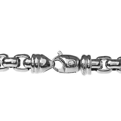 David Yurman Sterling Silver 8mm Box Chain Necklace 4 of 4