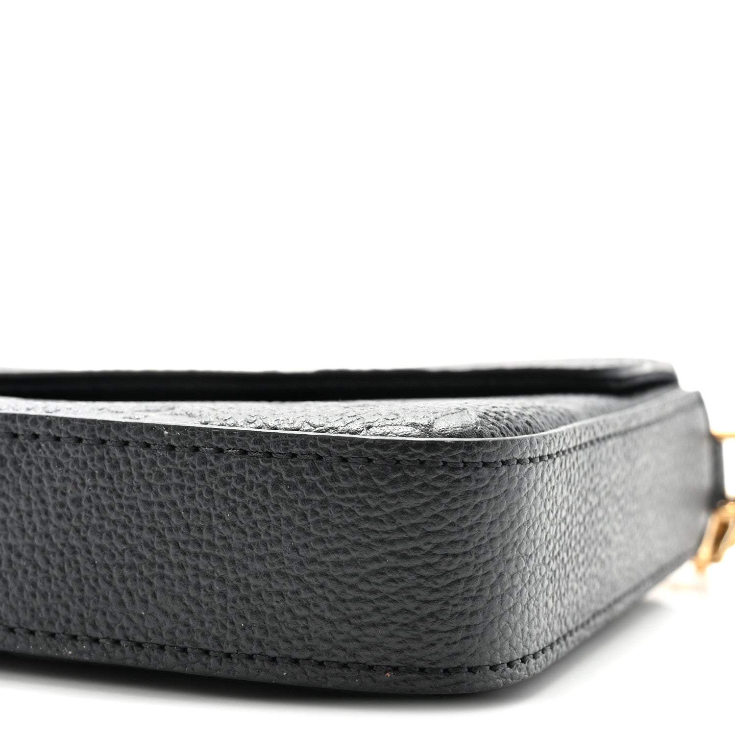 Louis Vuitton Empreinte Pochette Felicie Chain Wallet Black 9 of 9