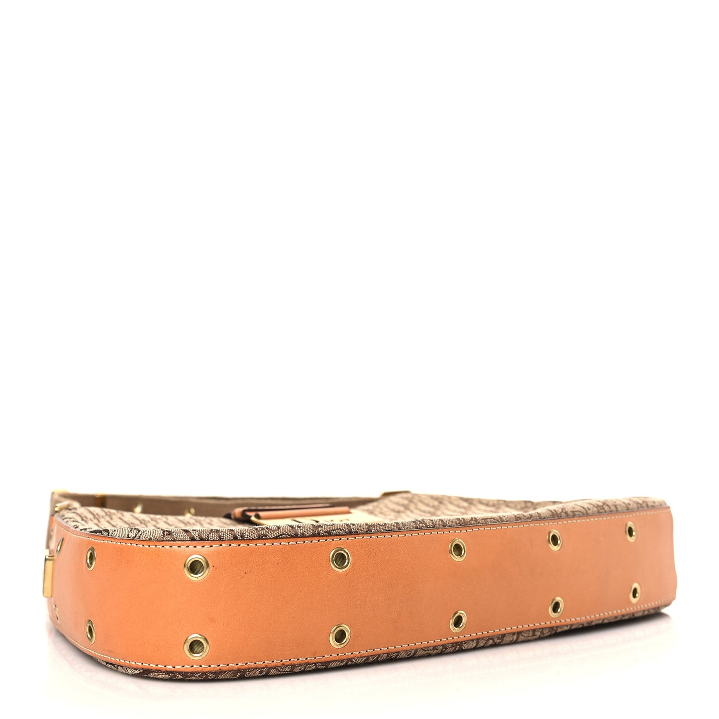 Calfskin Monogram Street Chic Large Columbus Ave Beige