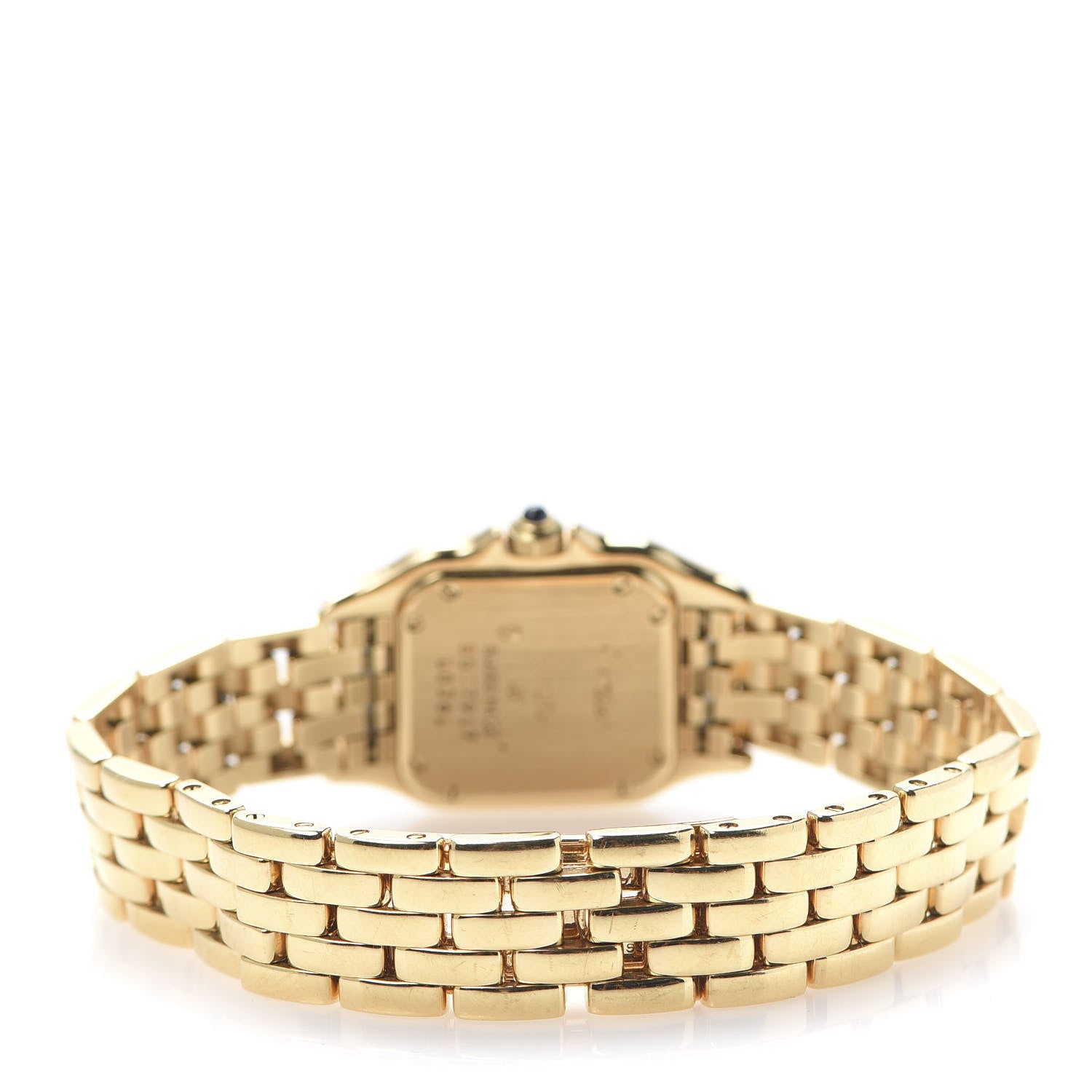 Cartier 18K Yellow Gold 22mm Panthere Quartz Watch 4 of 7
