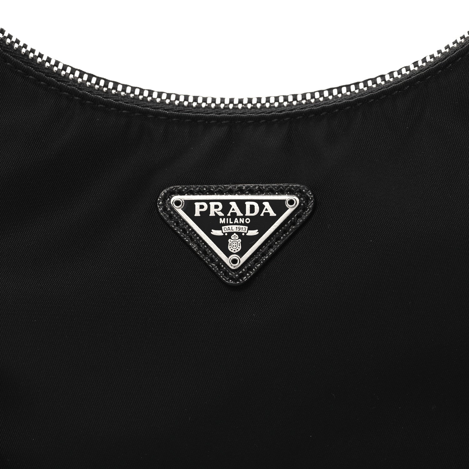 Prada Nylon Re-Edition 2005 Shoulder Bag Black 7 of 10