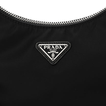 Prada Nylon Re-Edition 2005 Shoulder Bag Black 7 of 10