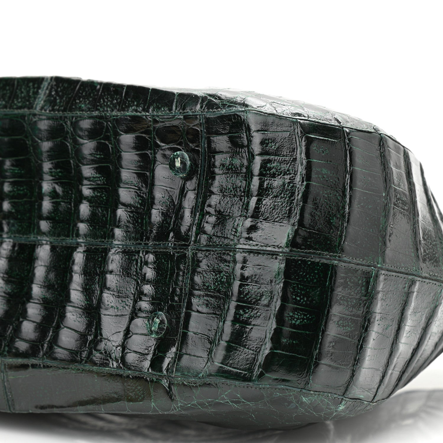Nancy Gonzalez Crocodile Tote Green 9 of 11