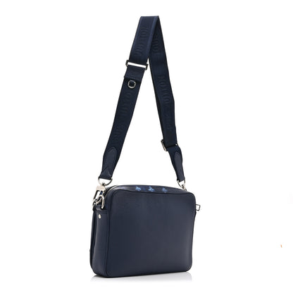 Louis Vuitton Monogram Ink Watercolor Trio Messenger Bag Blue 3 of 11