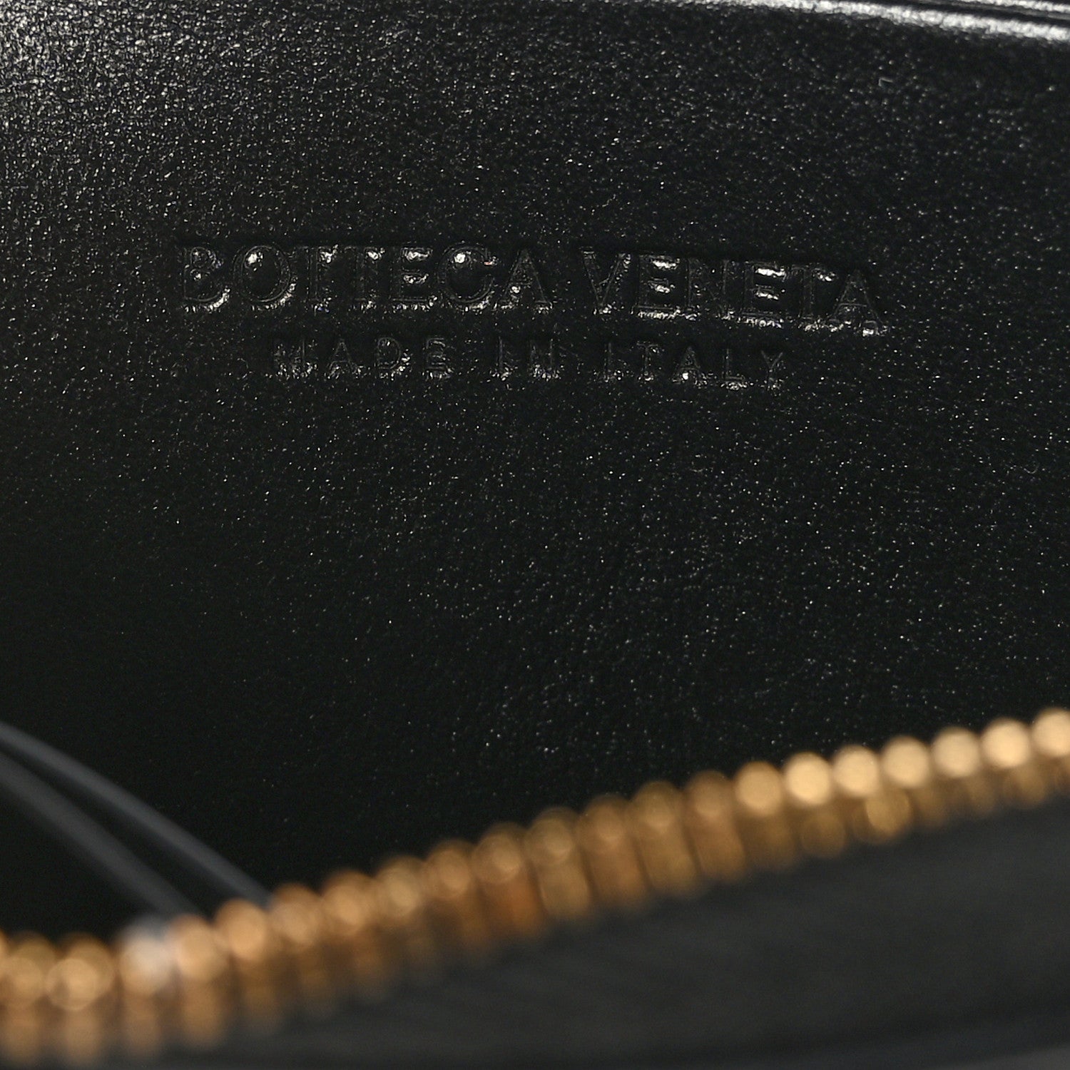 Bottega Veneta Nappa Intrecciato Zip Around Coin Purse Black 6 of 6