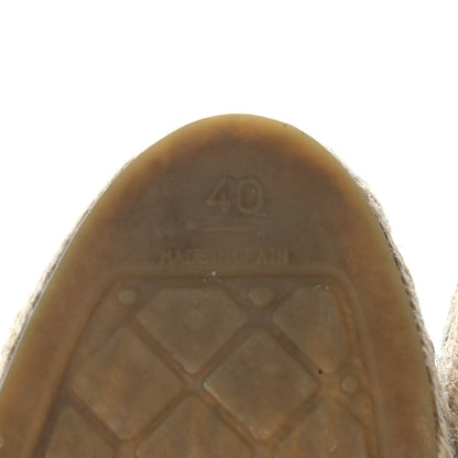 Chanel Suede Pearl CC Espadrilles 40 Pink 8 of 10