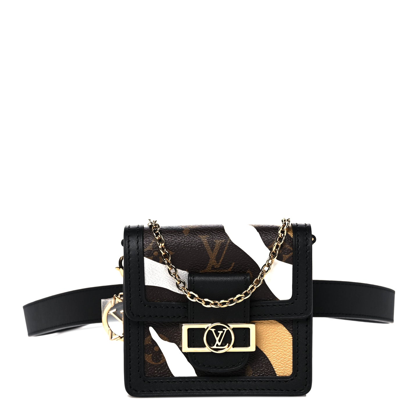 X LOL Monogram Bumbag Dauphine BB Gold Silver