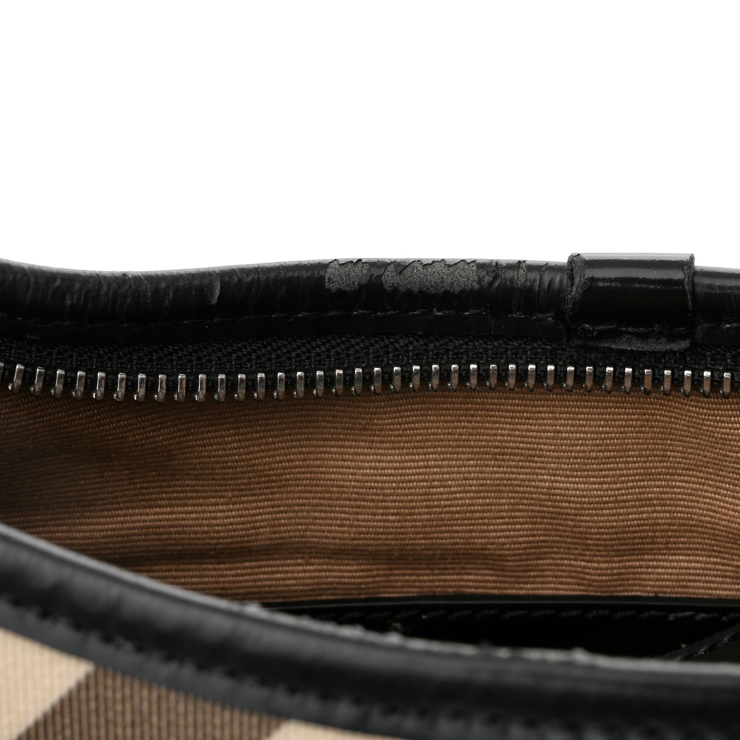 Supernova Check Buckle Hobo Black