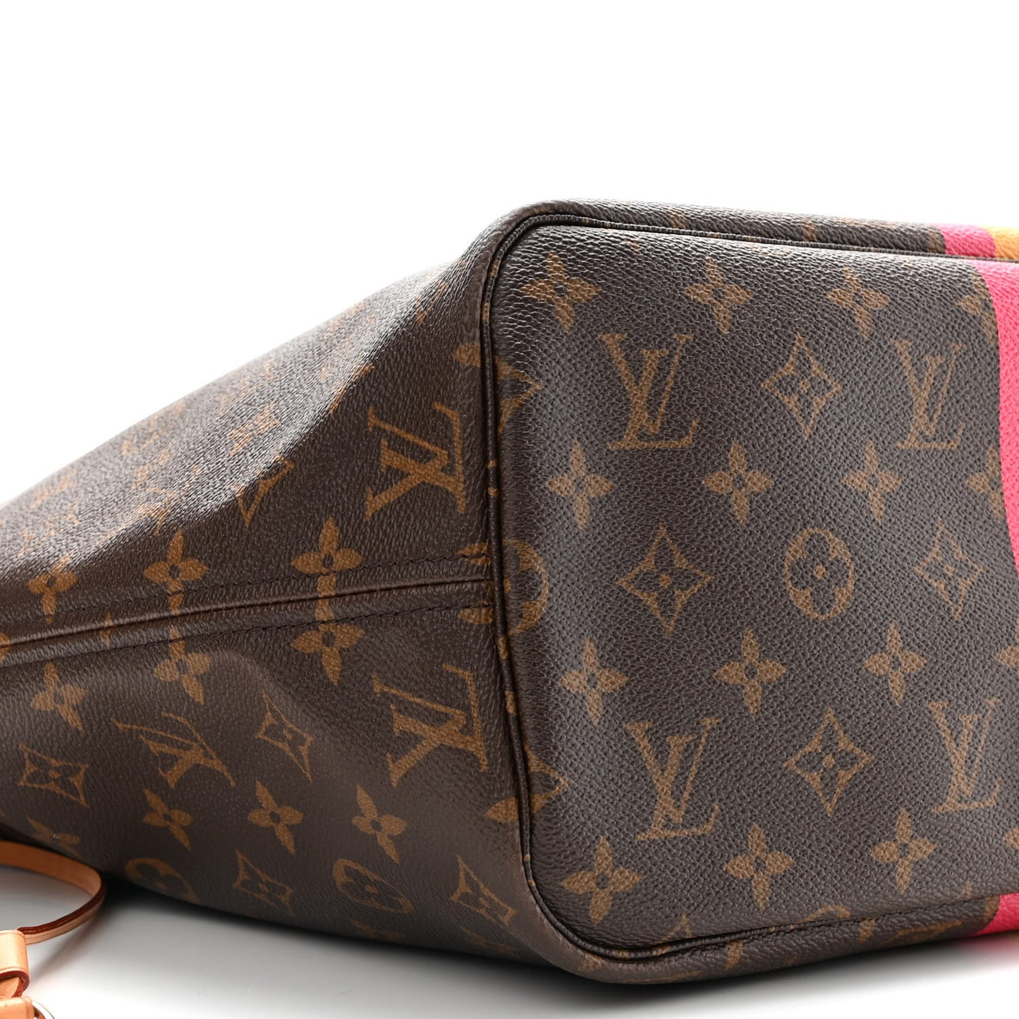 Monogram My LV Heritage Neverfull MM Fuchsia Yellow