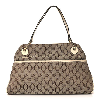 Gucci Monogram Medium Eclipse Shoulder Bag Off White 1 of 10
