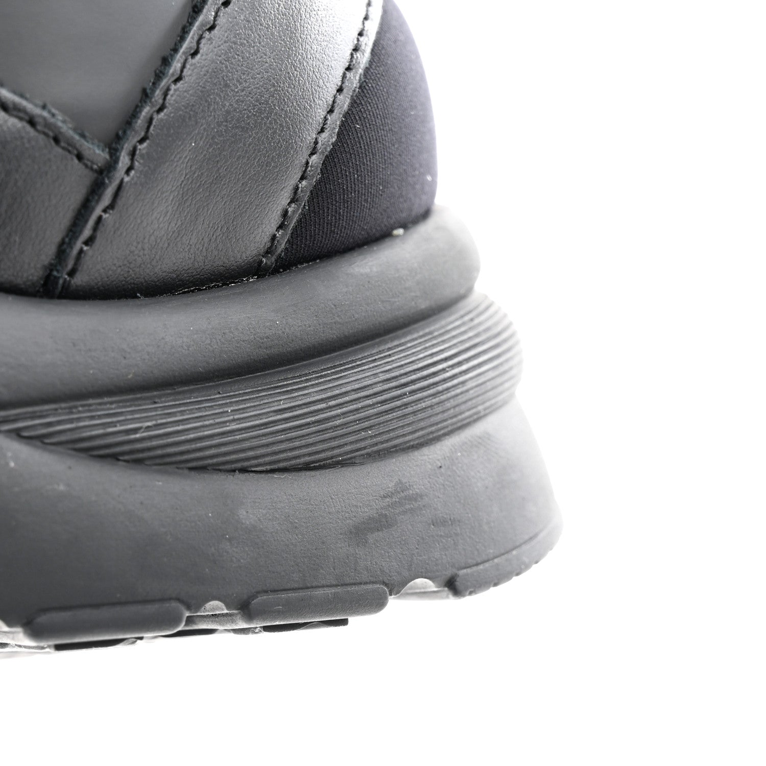 Chanel Calfskin Lambskin CC Uniform Sneakers 42 Black 11 of 12