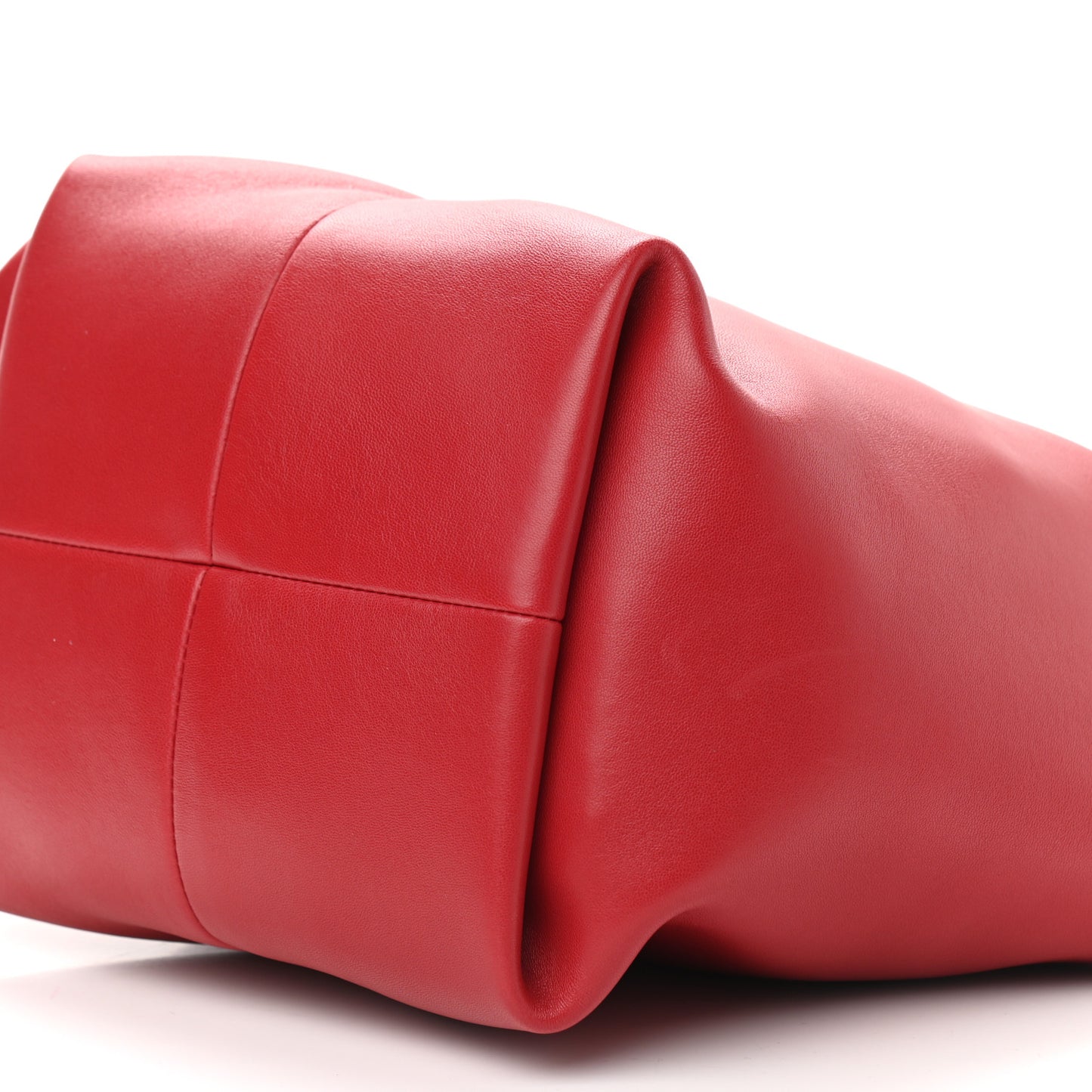 Nappa Small Roman Stud Hobo Rosso Valentino
