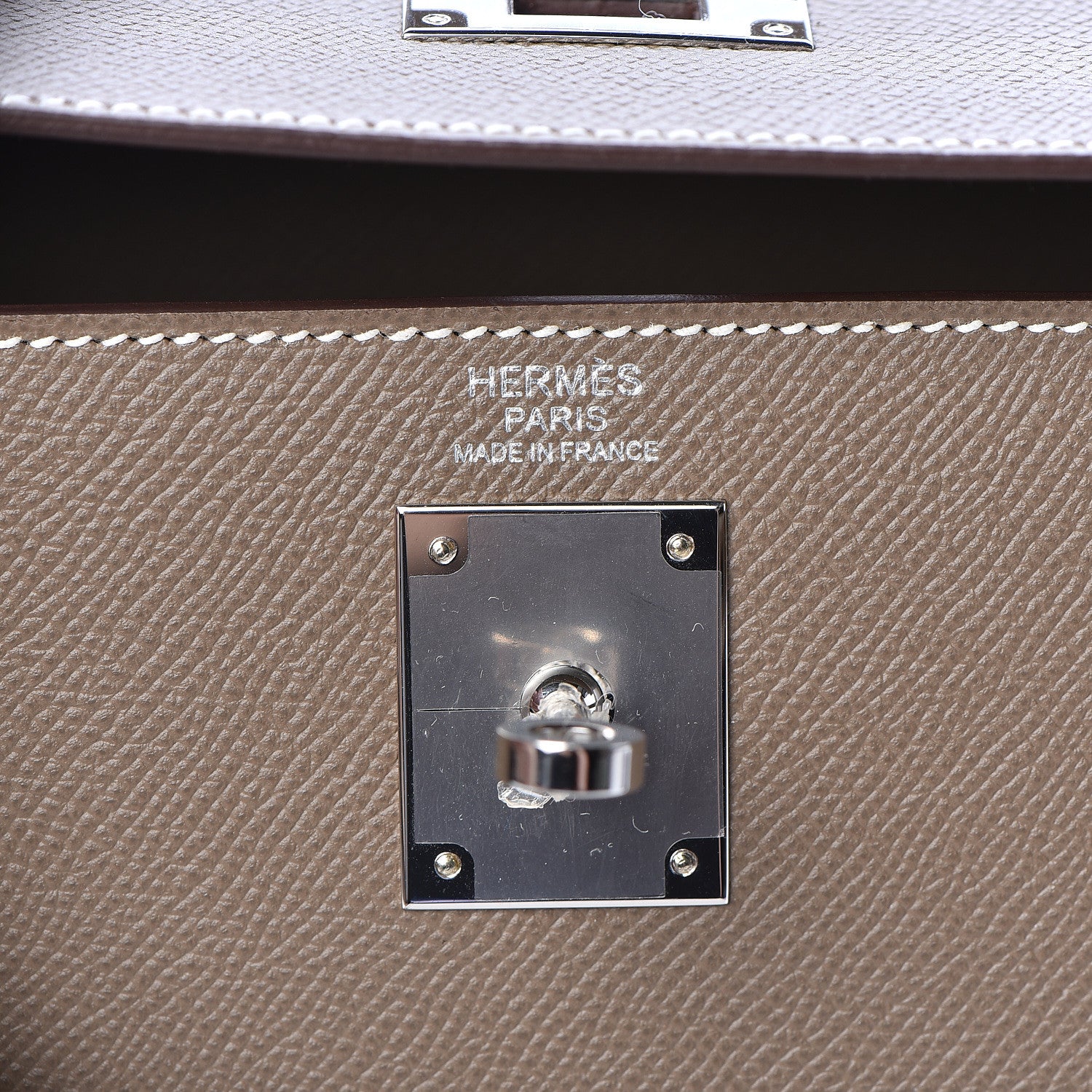 Hermes Epsom Kelly Sellier 32 Etoupe 32 of 40