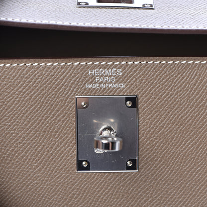 Hermes Epsom Kelly Sellier 32 Etoupe 32 of 40