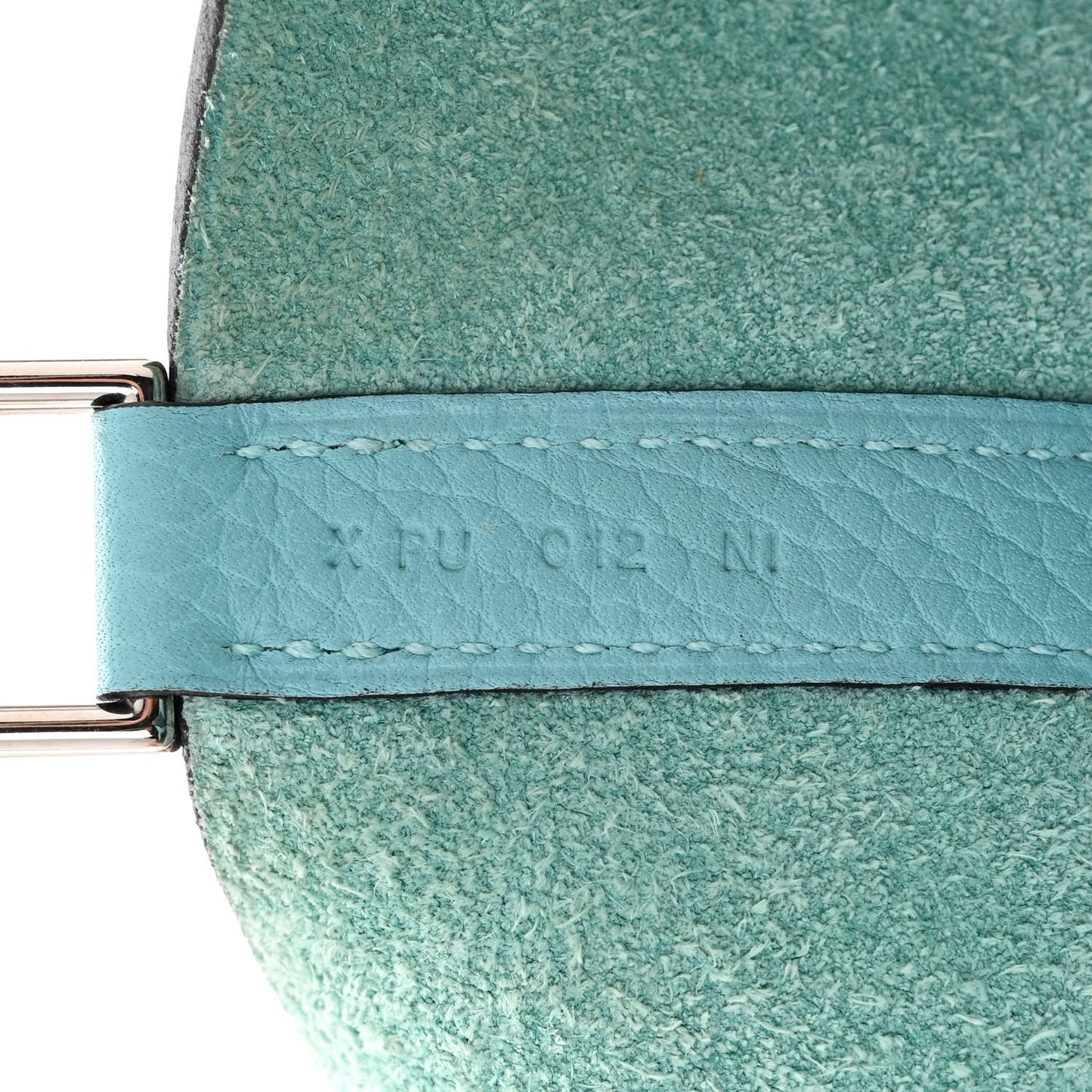 Taurillon Clemence Picotin Lock 22 MM Bleu Atoll